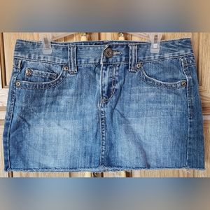 Aeropostale Women's Denim Skirt size 7/8